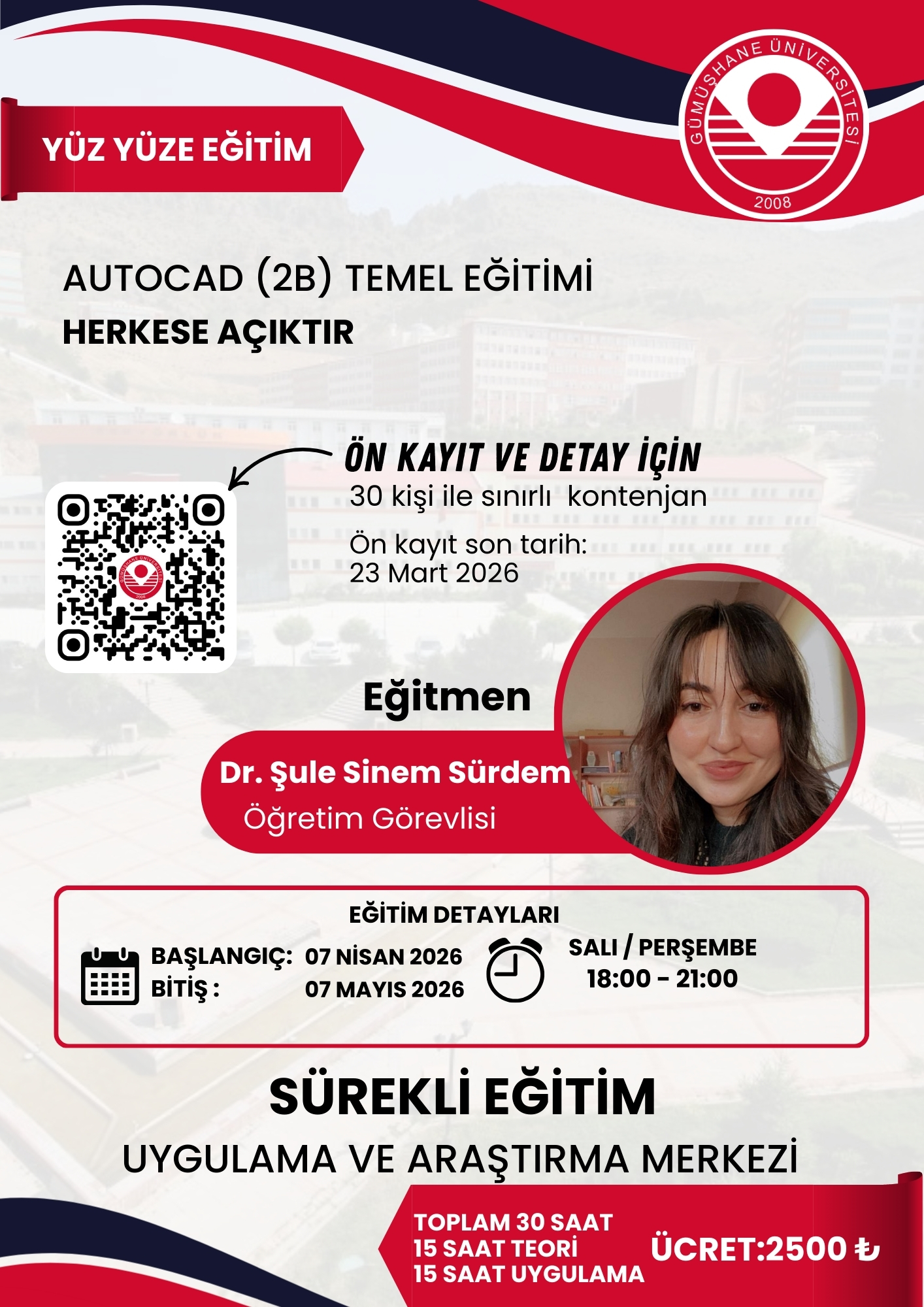 AutoCAD (2B) Temel Eğitimi 